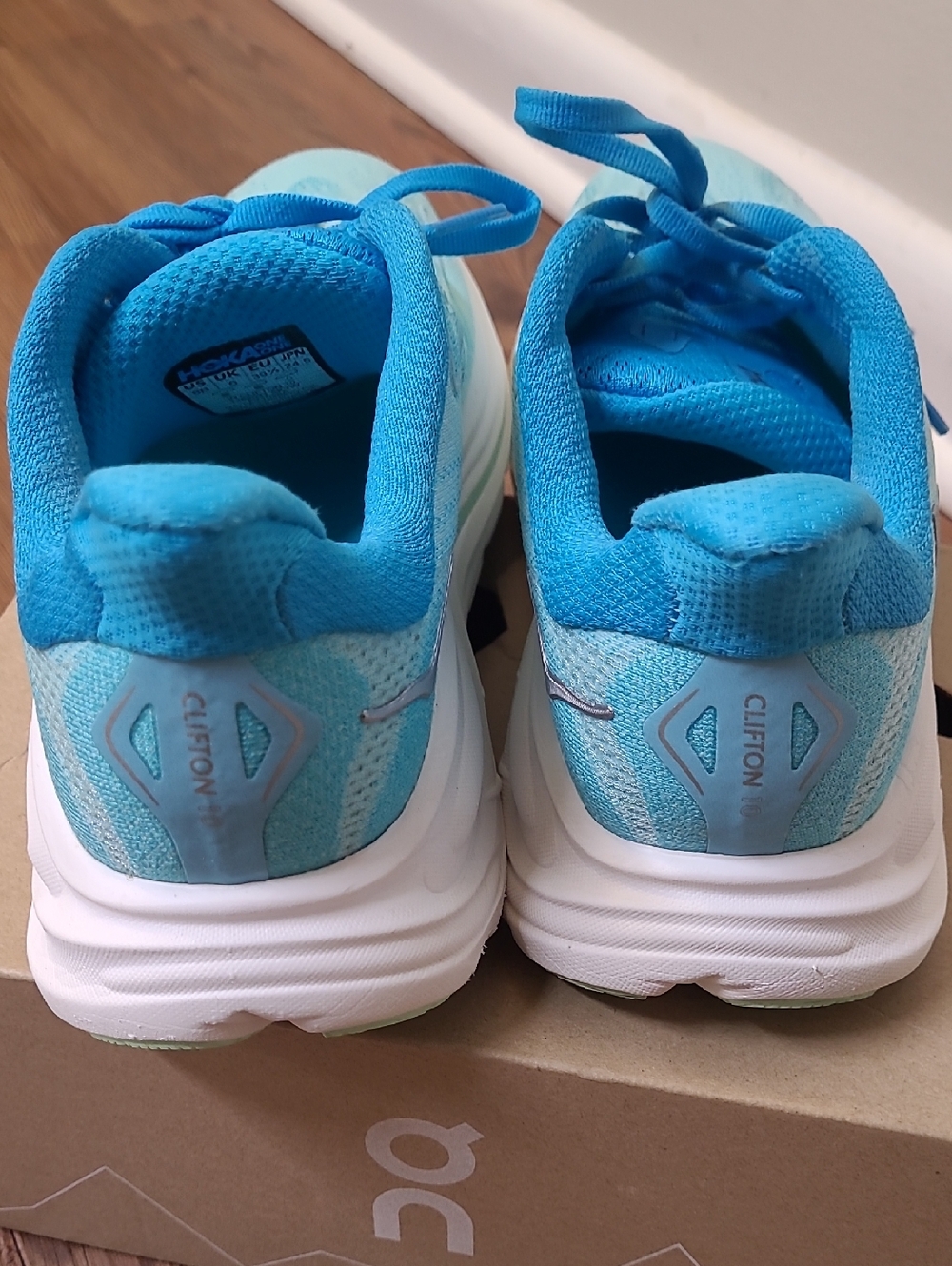 Hoka Women's Running Sneakers in Bright Aqua - Picture 5 of 15